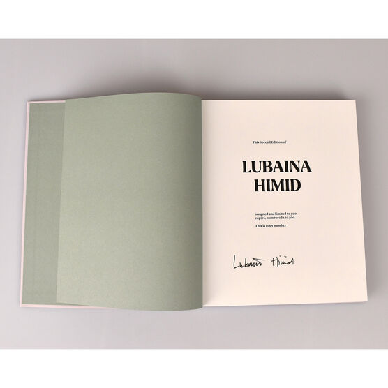 Lubaina Himid signed limited edition exhibition book