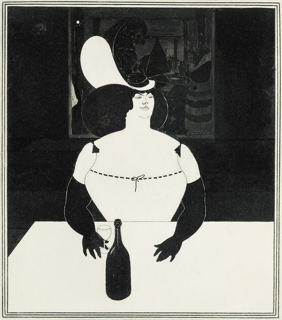 Aubrey Beardsley: The Fat Woman
