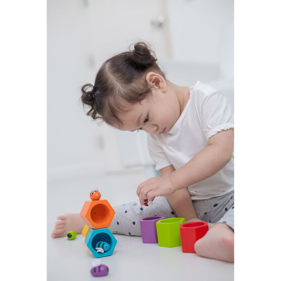 Beehives wooden toy