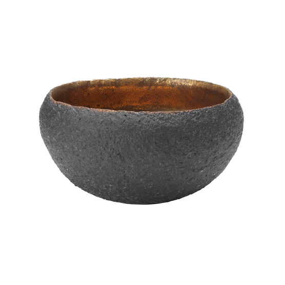 Gold small ceramic bowl