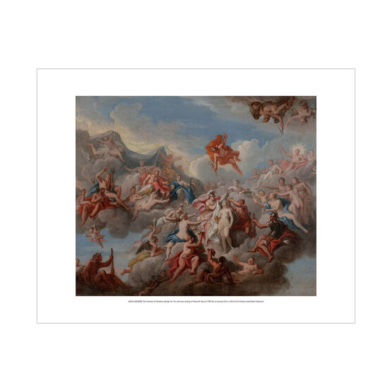 Louis Laguerre: The Creation of Pandora mini print