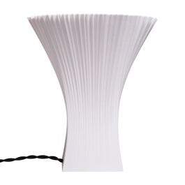 Pleated 3D printed lamp