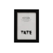 Black postcard frame