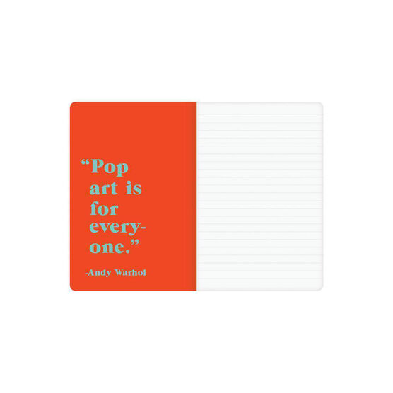 Andy Warhol mini notebook set