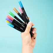 Glitter marker pens