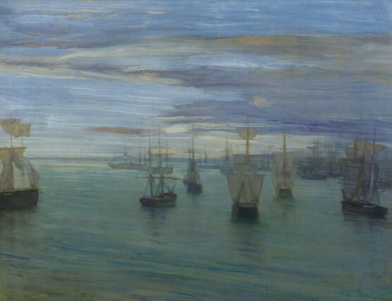 Whistler: Crepuscule in Flesh Colour and Green