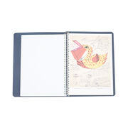Calder red A5 notebook