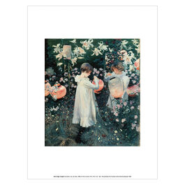 John Singer Sargent Carnation, Lily, Lily, Rose art print