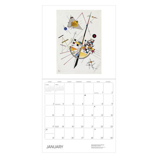 Wassily Kandinsky Calendar 2027