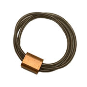 Ferrule spring copper bracelet