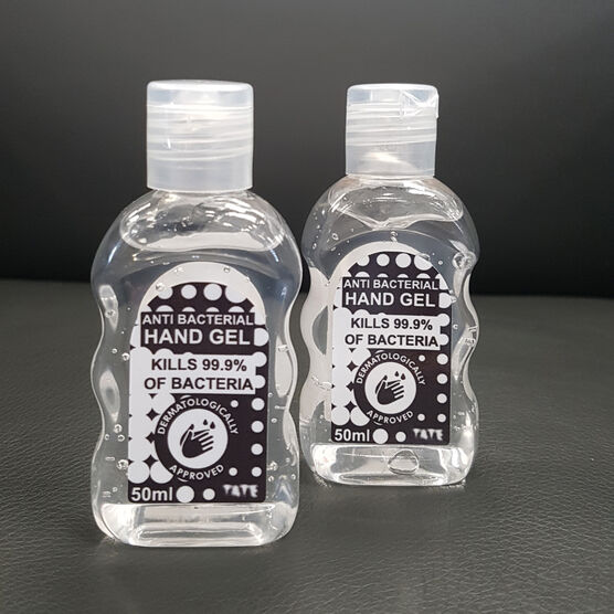 Tate hand sanitiser gel