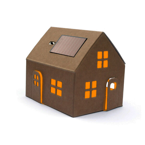 Casagami natural solar panel house