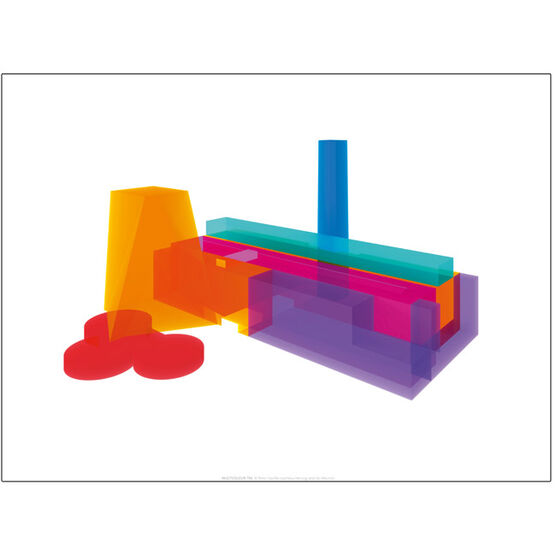 Peter Saville MULTICOLOUR TM (exhibition print)