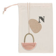 Linnea blush necklace