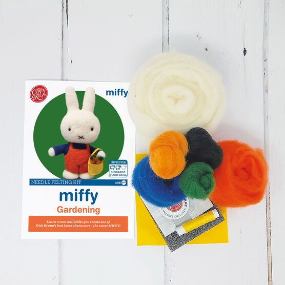 Miffy Gardener needlefelt kit