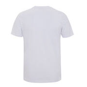 White T-Shirt (M) Pink Pattern - Kemi Telford 