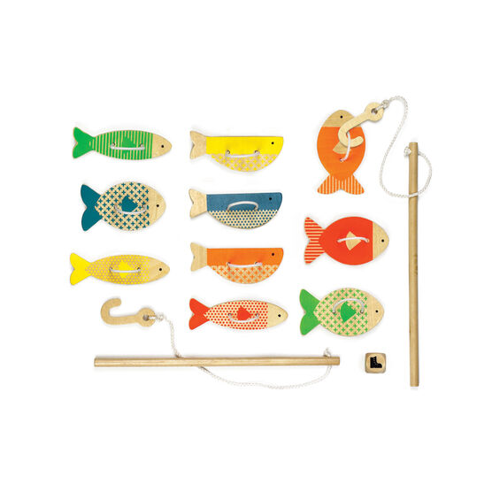 Fishing Around wooden fishing game