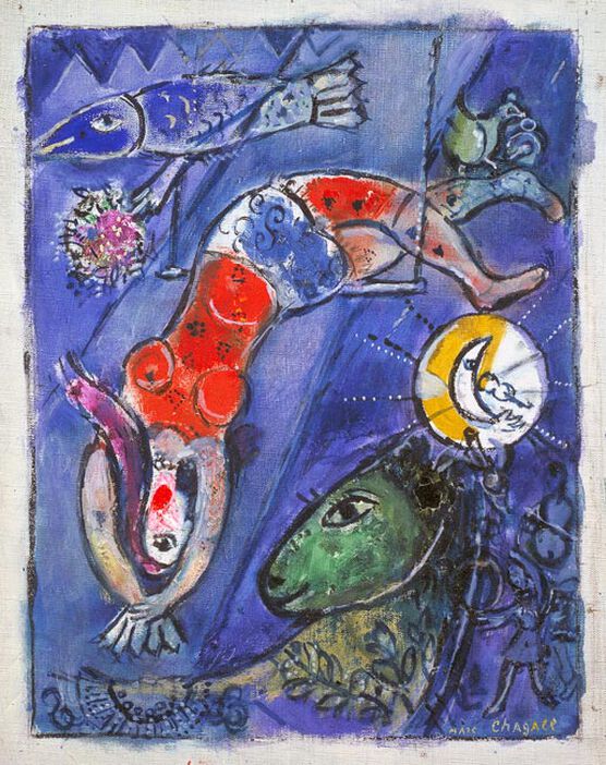 Chagall: The Blue Circus