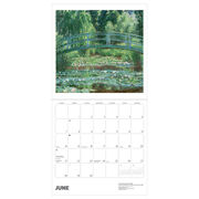 Claude Monet 2026 wall calendar