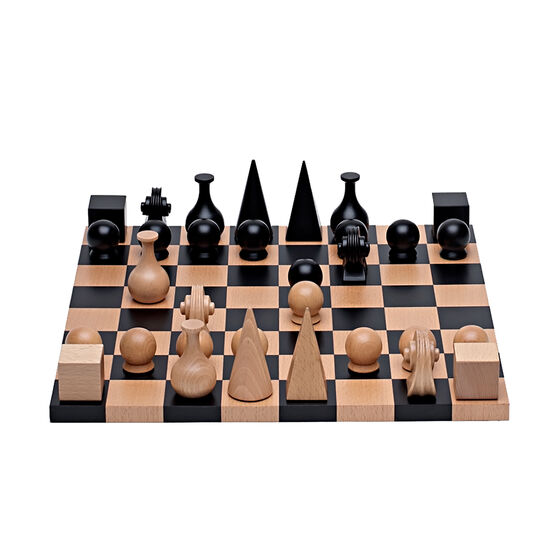 Man Ray wooden chess set