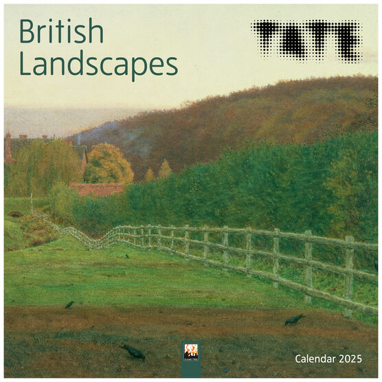 Tate: British Landscapes 2025 wall calendar