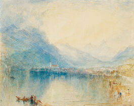 Turner: Arth, on the Lake of Zug, Early Morning, Sample Study