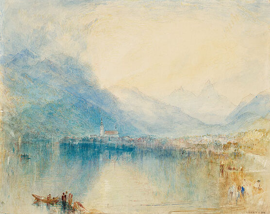 Turner: Arth, on the Lake of Zug, Early Morning, Sample Study