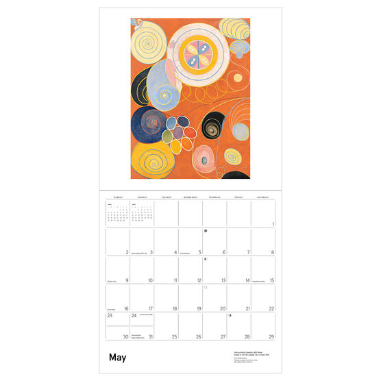 Hilma af Klint Original Abstraction Calendar 2027