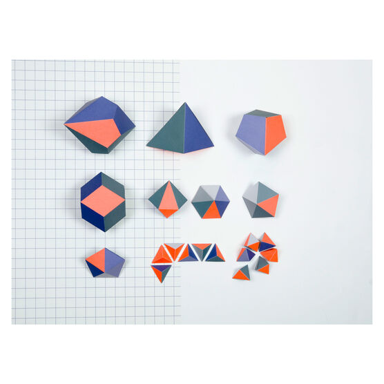 Polyhedrons shapes kit 2