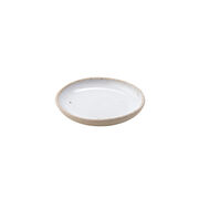 White ceramic salt bowl