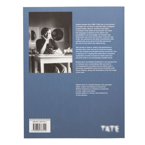 Sophie Taeuber-Arp exhibition book back cover