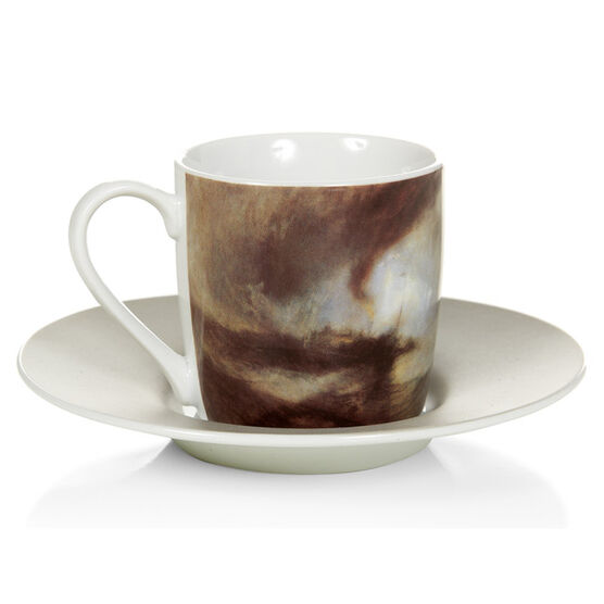 Late Turner Espresso cup - Snow Storm