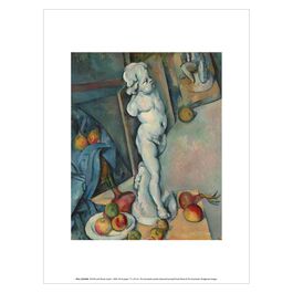 Paul Cezanne Still Life with Plaster Cupid exhibition art print