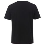Black back of t-shirt