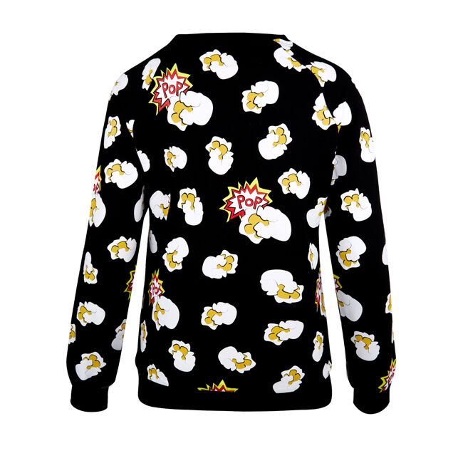 World Goes Pop popcorn sweatshirt Clothing Tate Shop Tate
