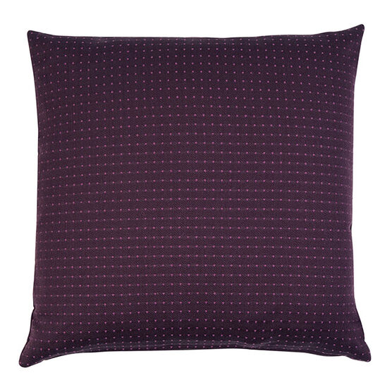 Puntino cushion - burgundy