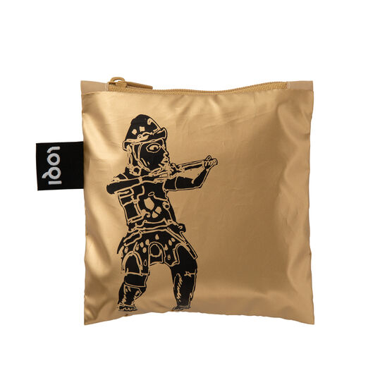 Hew Locke gold bag
