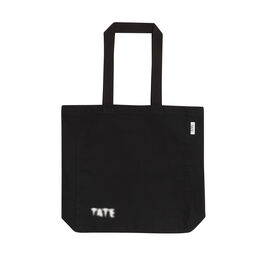 Black bag with Tate dot logo - front