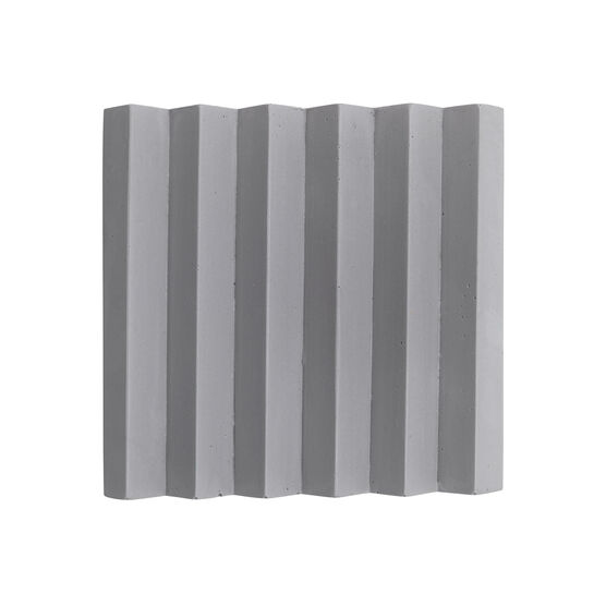Grey concrete coasters