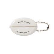 Tate logo white coin pouch
