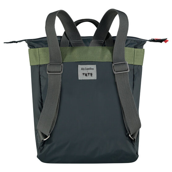 Ally Capellino slate grey rucksack