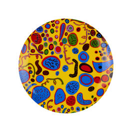 Yayoi Kusama Love was Infinitely Shining plate