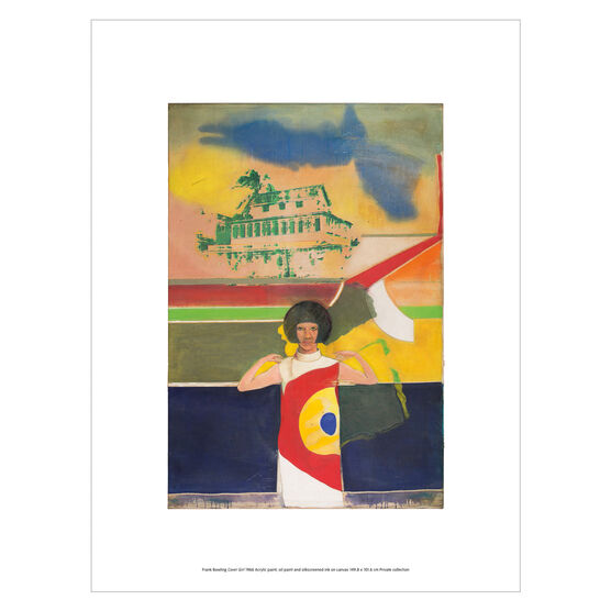 Frank Bowling: Cover Girl exhibition print