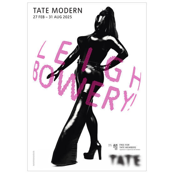 Leigh Bowery exhibition poster (Look 38)