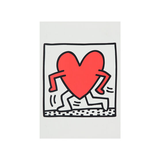 Keith Haring Heart notebook