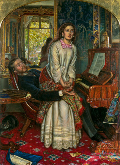 The Awakening Conscience William Holman Hunt 1853 Tate