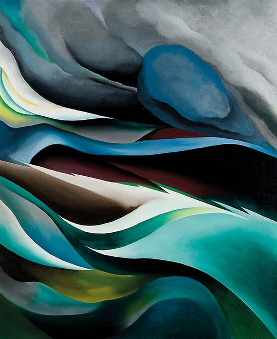 Georgia O'Keeffe: From the Lake No. 1