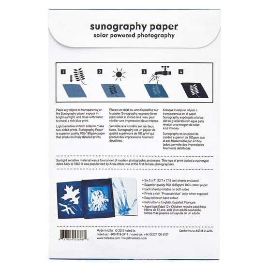 Sunography paper kit