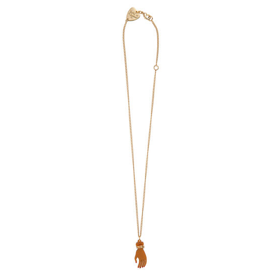 Tatty Devine Frida Kahlo hand necklace
