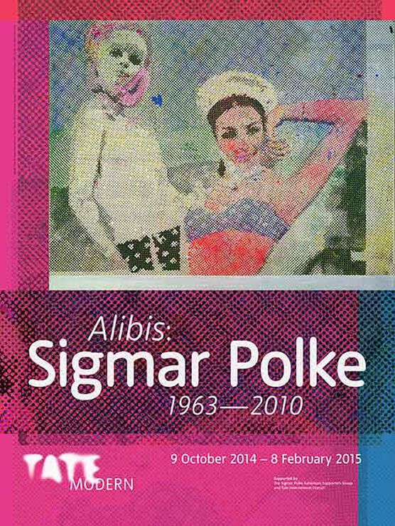 Polke: Alibis: Sigmar Polke exhibition poster